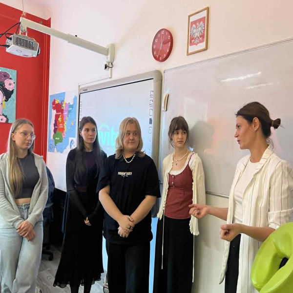 Spotkanie z panią Justyną Dumą