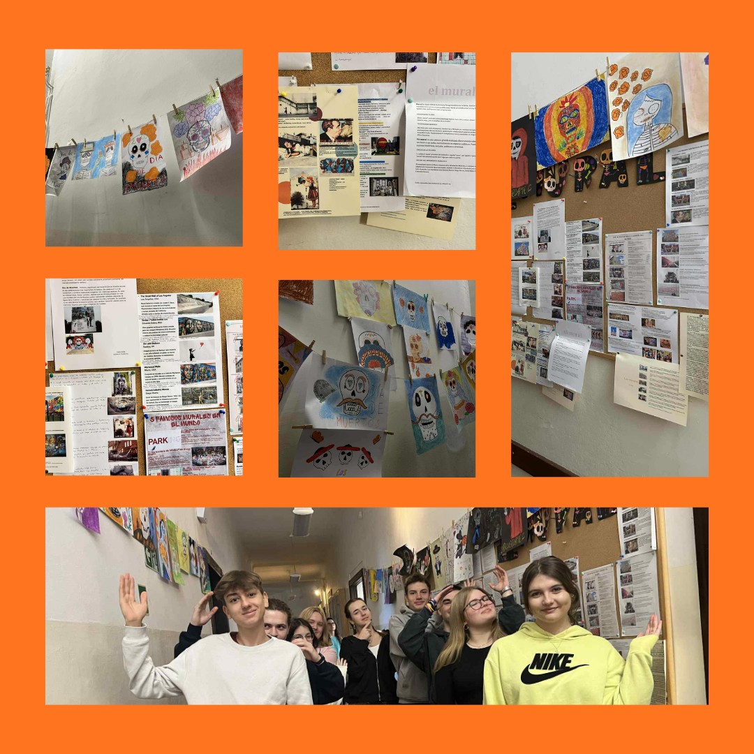 El Mural Día de Muertos – międzyklasowy projekt artystyczno-językowy