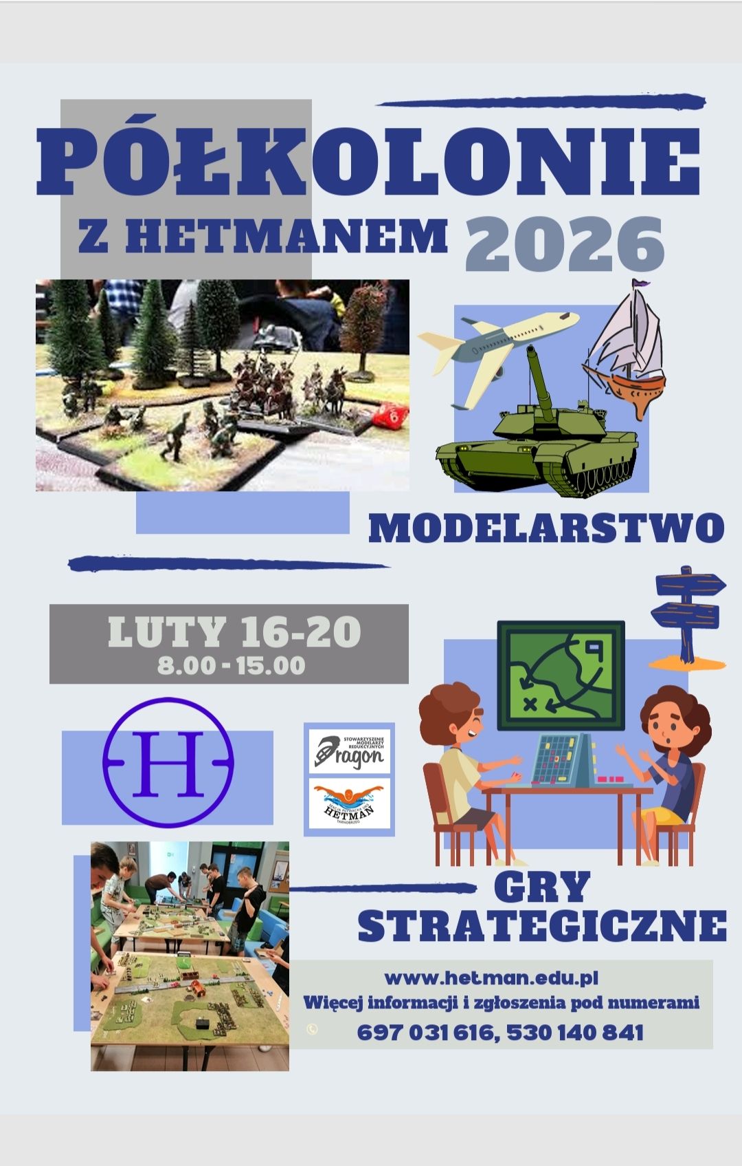 Gry strategiczne i modelarstwo – półkolonie w Hetmanie