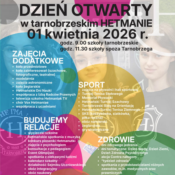 Dzień Otwarty w Hetmanie – nauka, pasja i… odrobina primaaprilisowego humoru